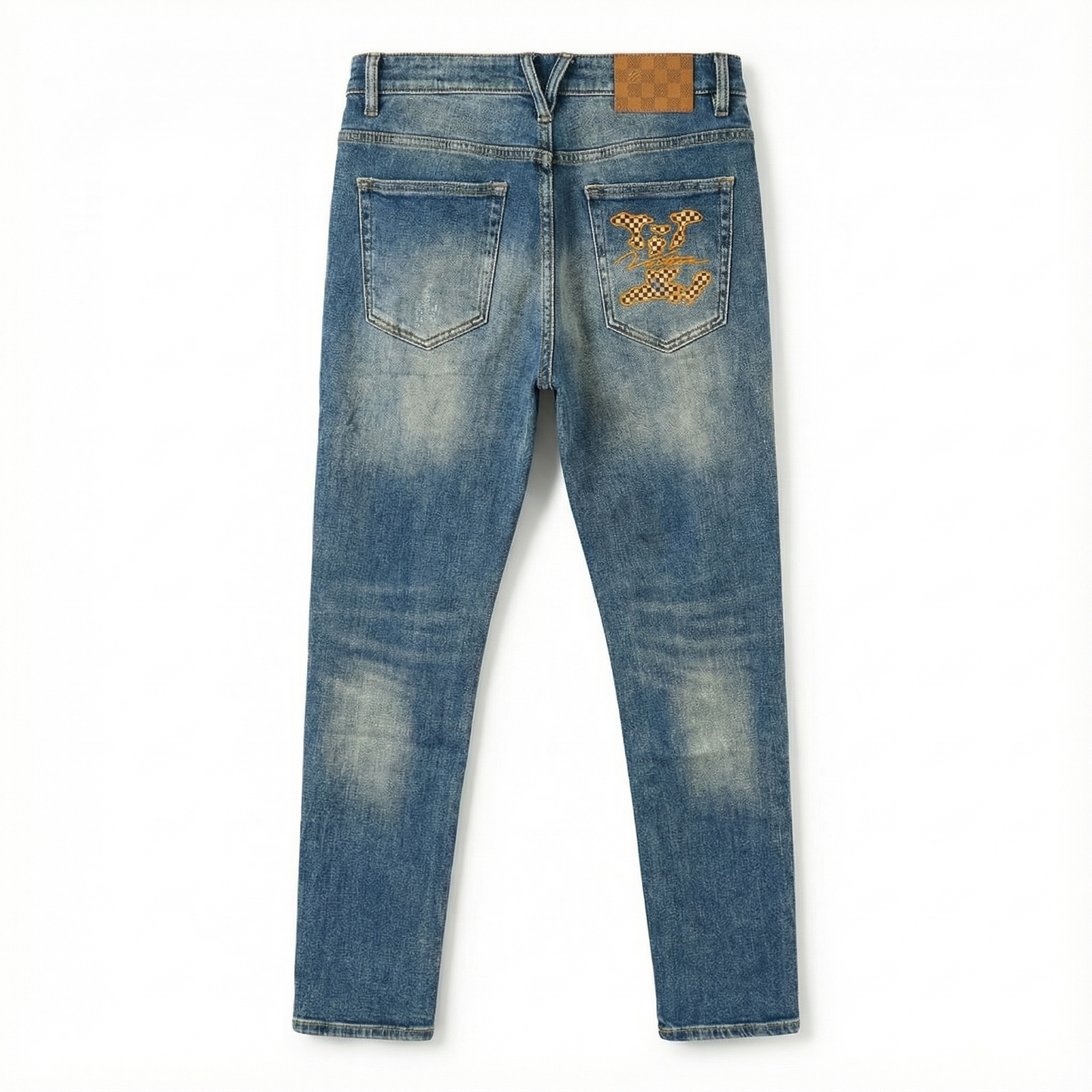 Louis Vuitton Signature Monogram Back Pocket Jeans