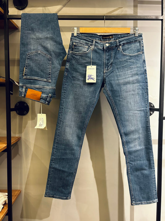 Burberry straight-leg Washed Denim Jeans