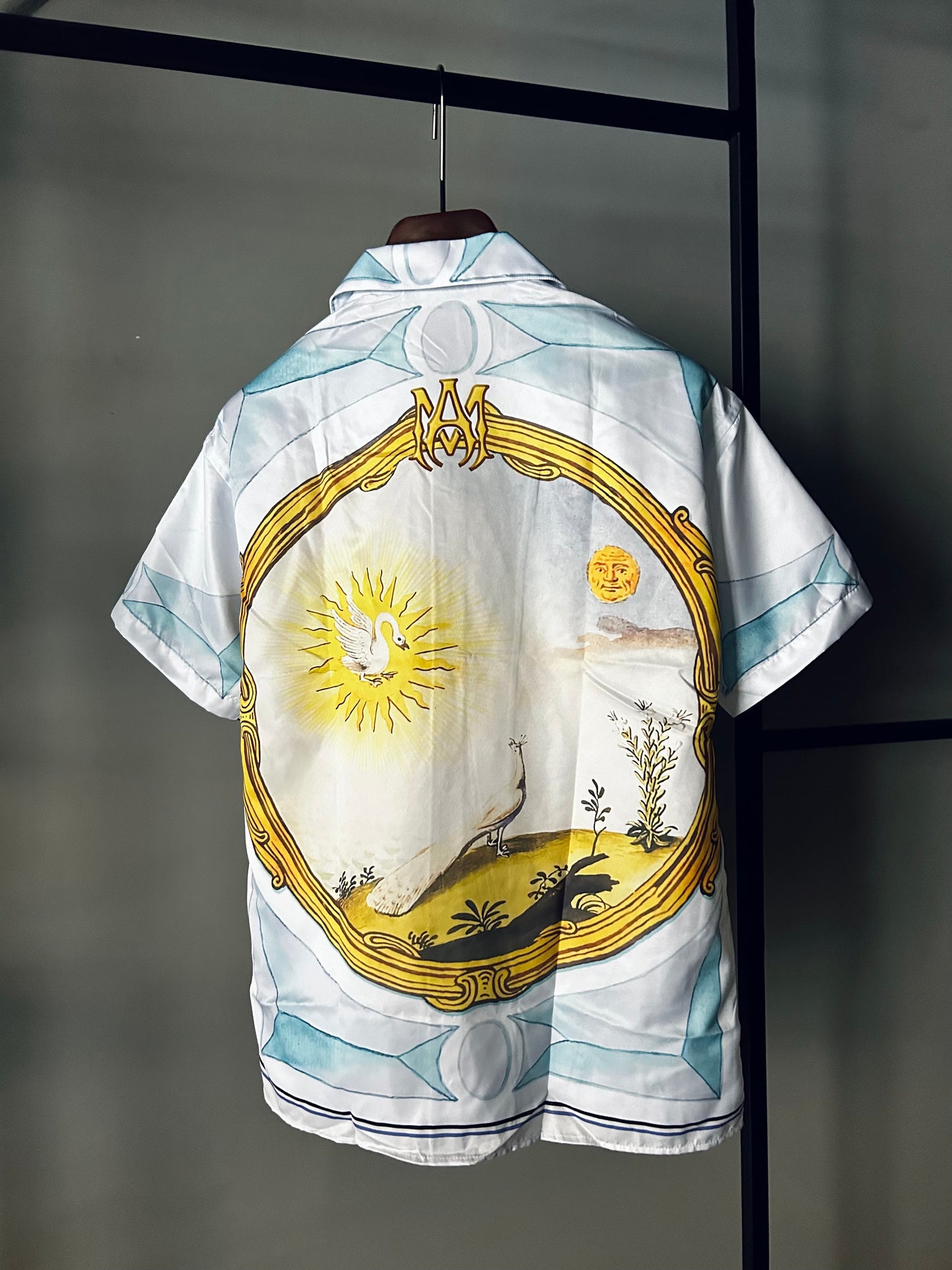 AMIRI Landscape Frame printed shirt