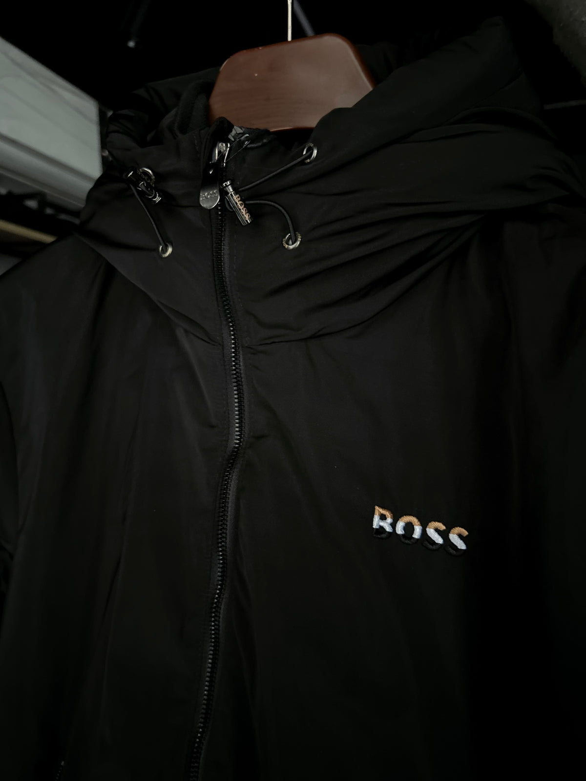 BOSS WATER-REPELLENT JACKET Black