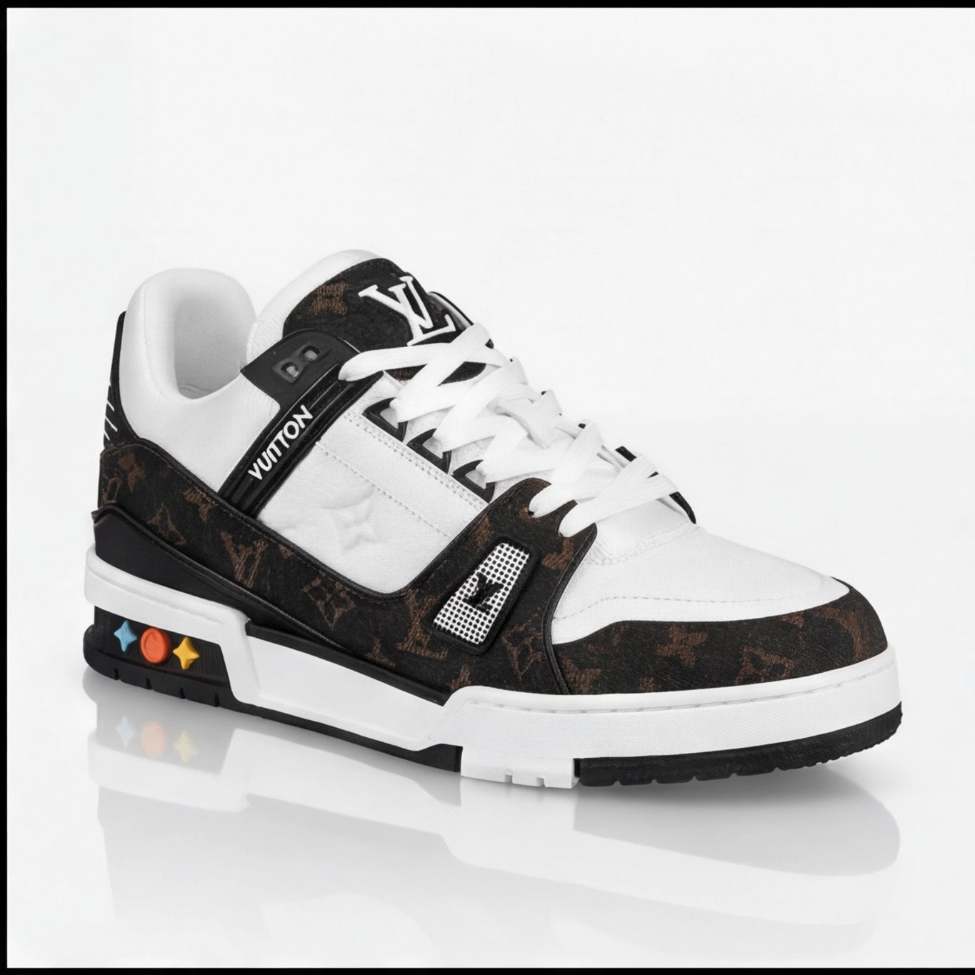 Louis Vuitton Trainer Sneaker – White Monogram