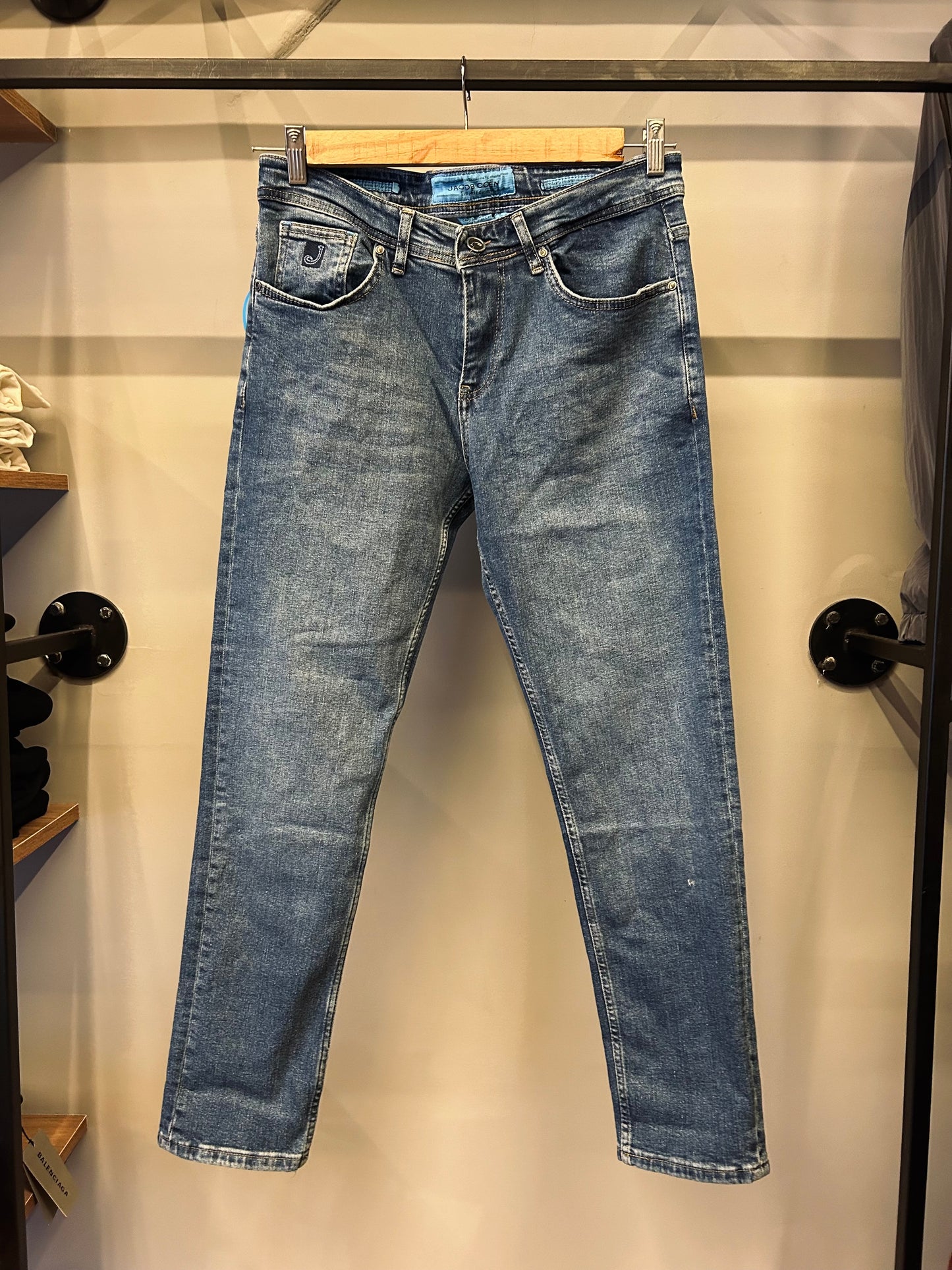 JACOB COĦEN BARD STRETCH LIGHT BLUE JEANS