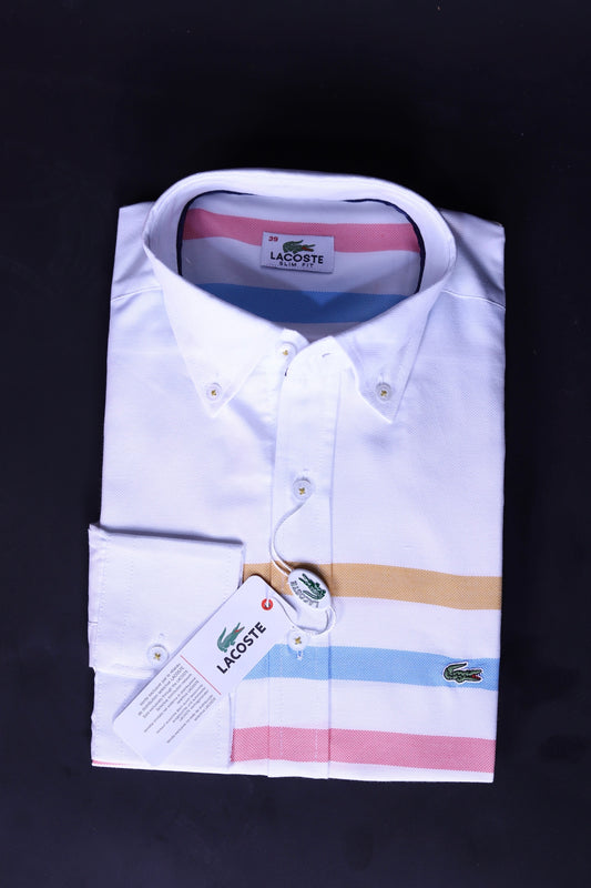 Lacoste 3 Strips ‘White’ STYLE 3