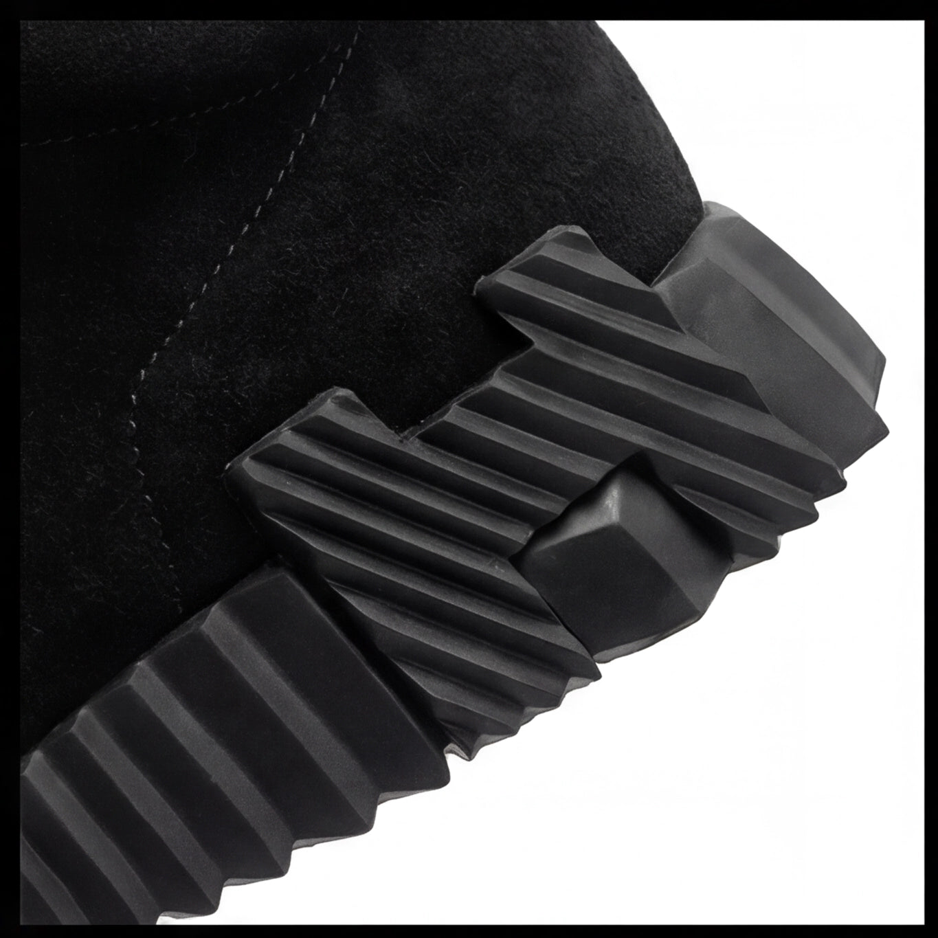 Hermès Black Premium Chunky Knit Sneakers
