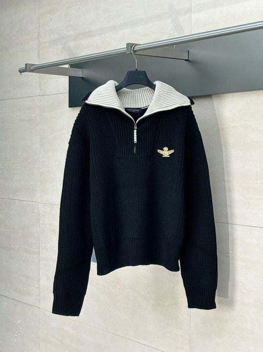 Premium Knit Half-Zip Sweater