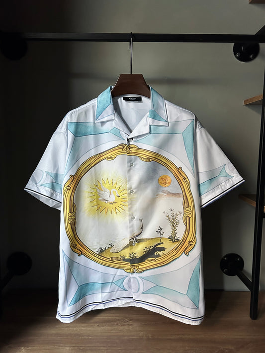 AMIRI Landscape Frame printed shirt