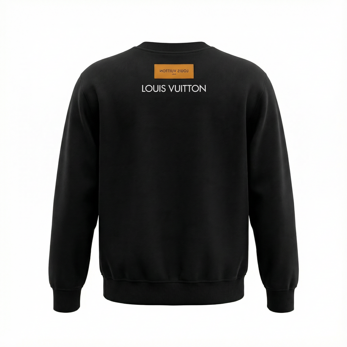 Louis Vuitton Baroque Embroidered LV Sweatshirt – black