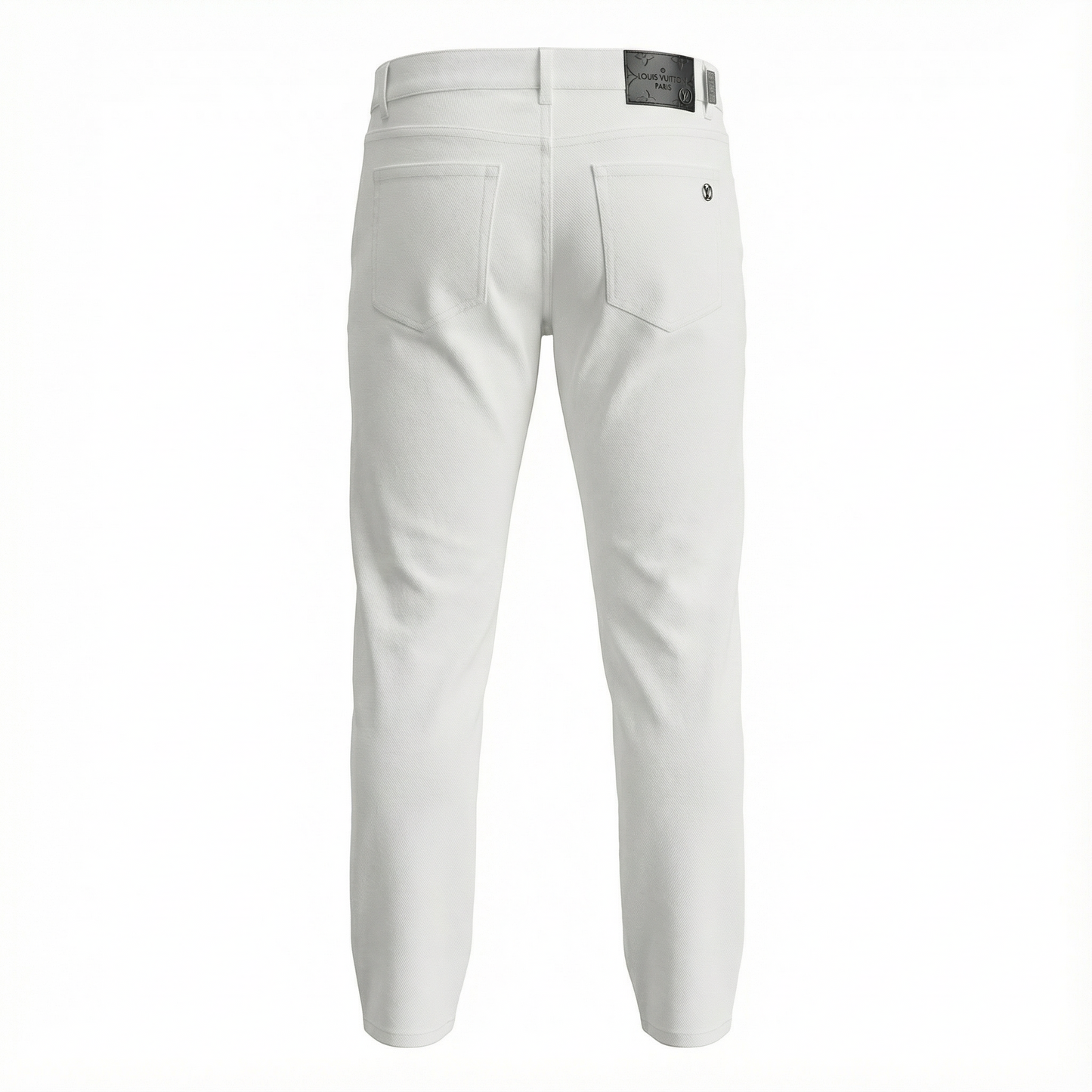 Louis Vuitton Signature Clean White Jeans