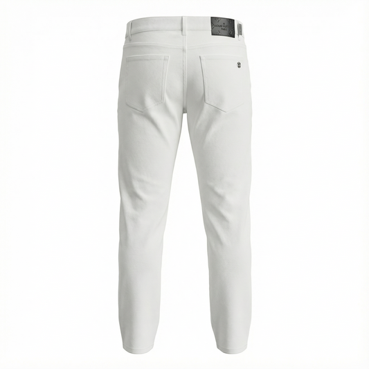 Louis Vuitton Signature Clean White Jeans