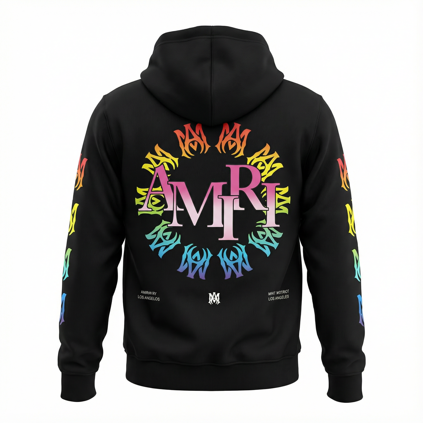 AMIRI spectrum logo hoodie “black”