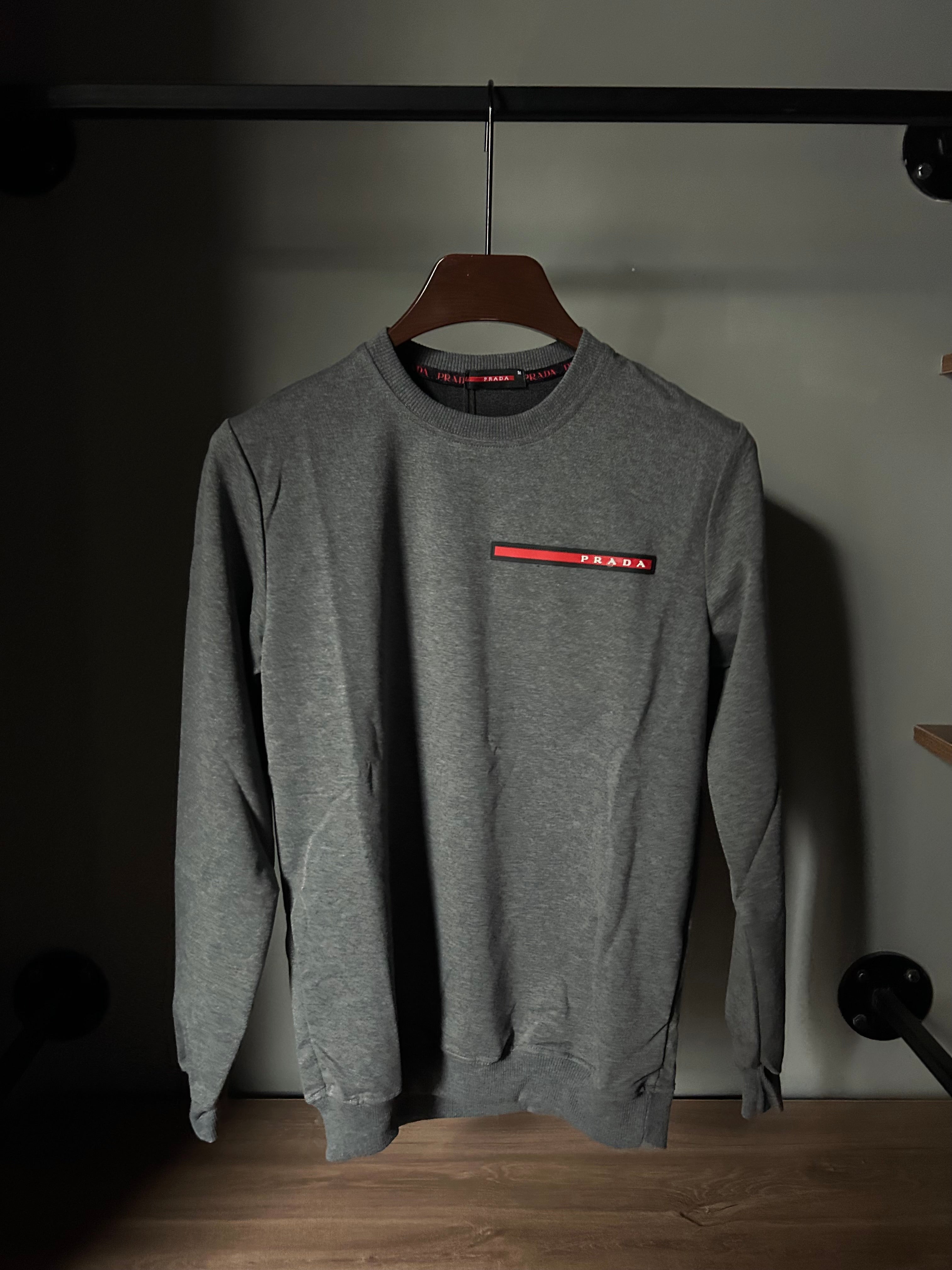 Outlet Prada Recycled Double Technical Jersey sweatshirt