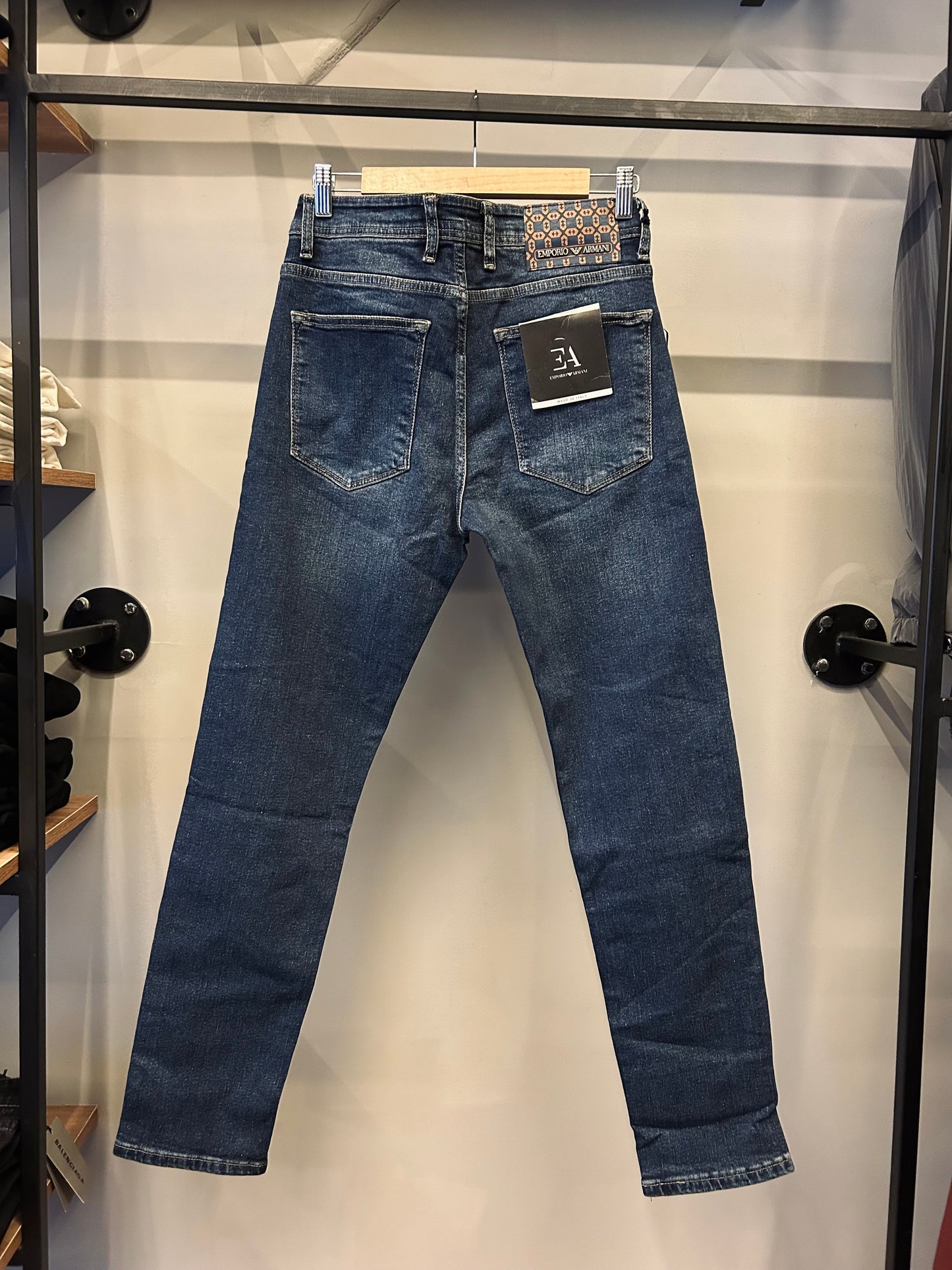 ARMANI EXCHANGE Regular fit jeans in indigo denim