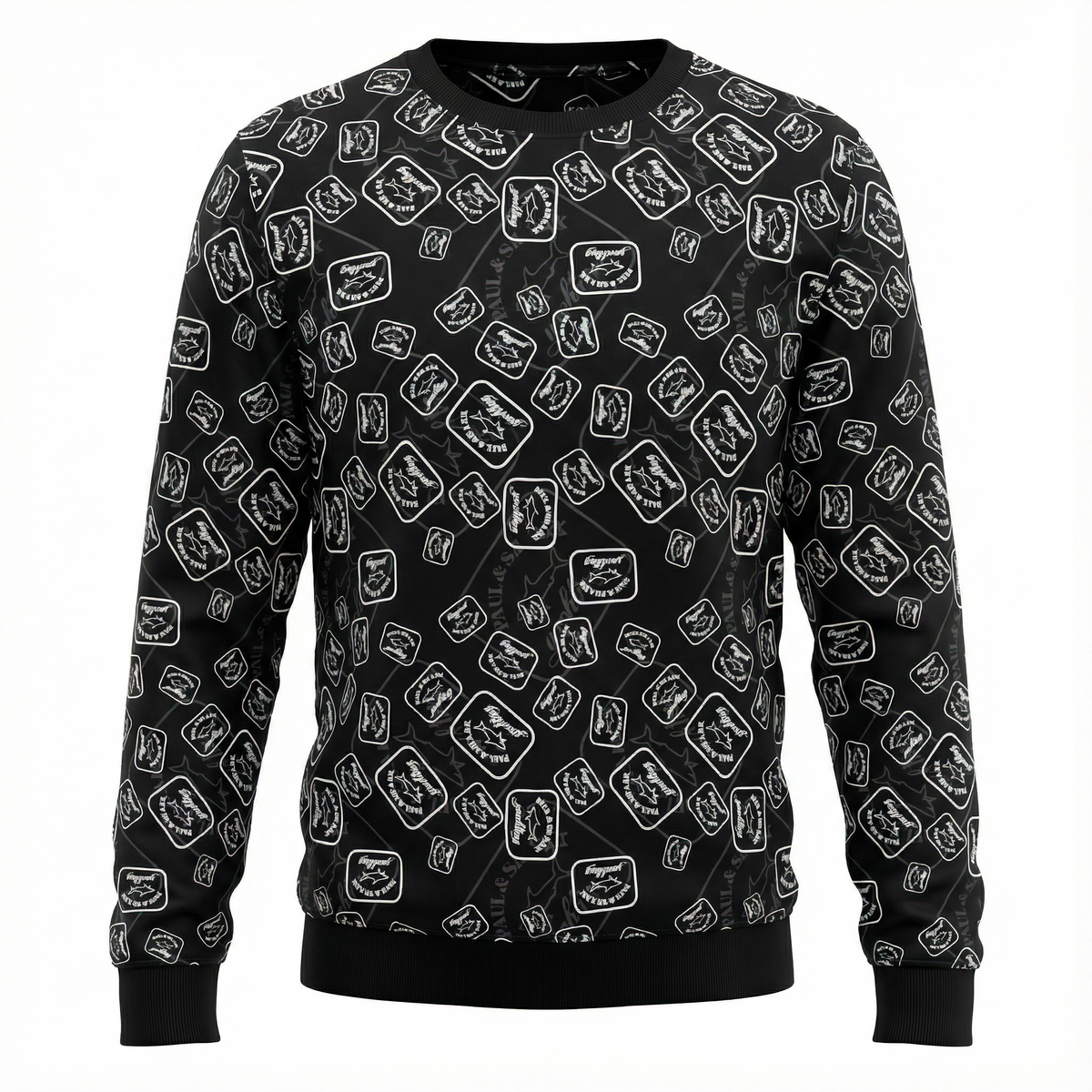 Paul & Shark Monogram Sweatshirt Black