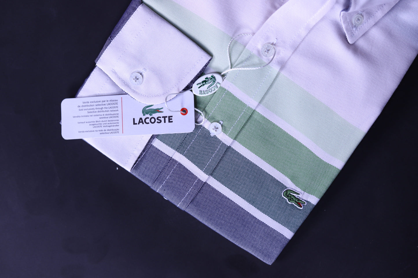 Lacoste 4 Strips ‘White’ STYLE 2