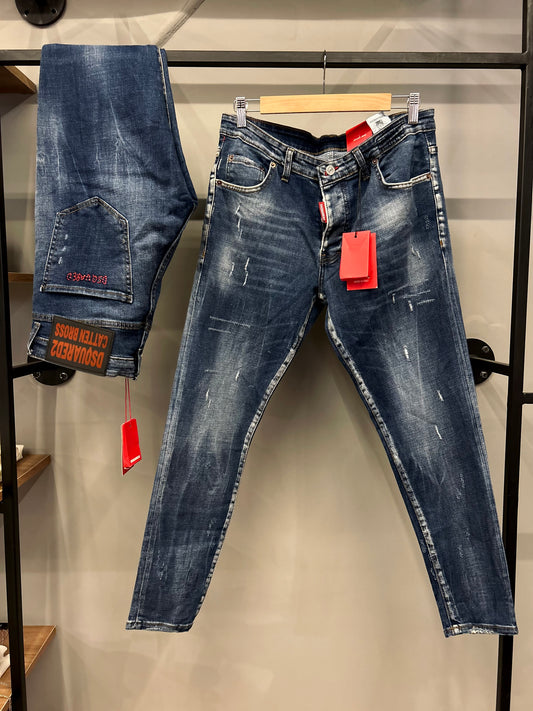 Dsquared2 CATTEN BROSS Slim fit denim jeans