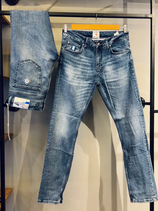 Casablanca Tennis Club Slim Fit Jeans