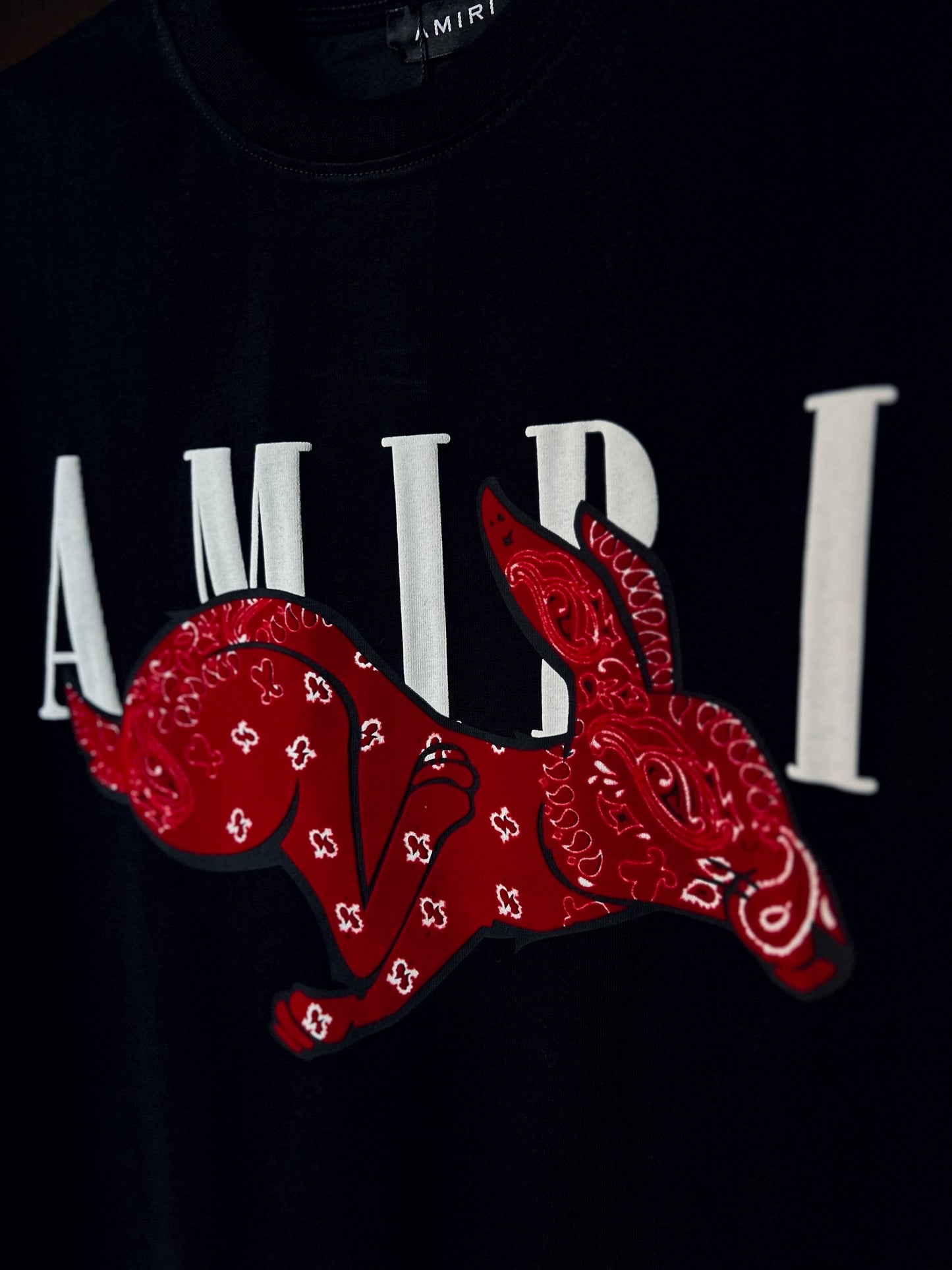 Amiri Rabbit Logo T-Shirt