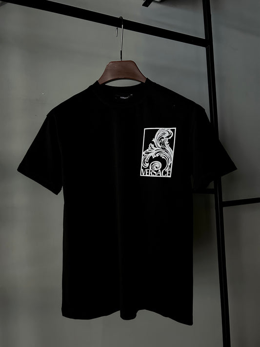 VERSACE PALMETTE T-SHIRT “Black”