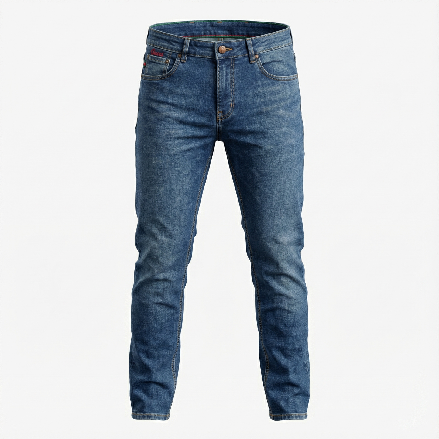 Gucci Iconic Logo Pocket Denim