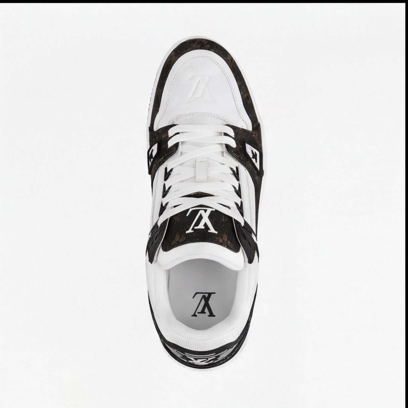 Louis Vuitton Trainer Sneaker – White Monogram
