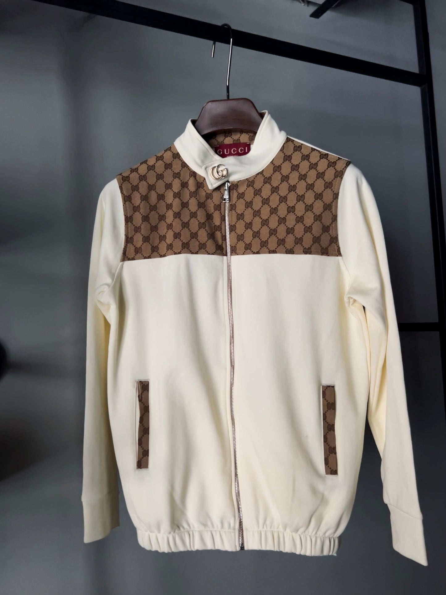 Gucci Double GG Jacket Crème