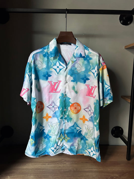 LOUIS VUTTION Watercolor Multicolour Shirt