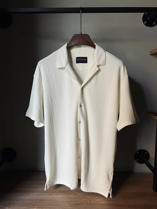 LOUIS VUITTON Silk Blend Shirt “White”