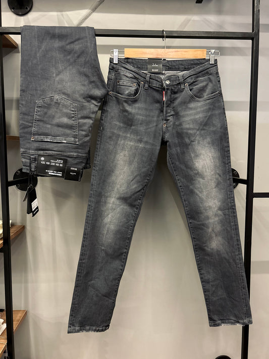 Dsquared2 CATTEN BROSS Skater Fit denim jeans Grey