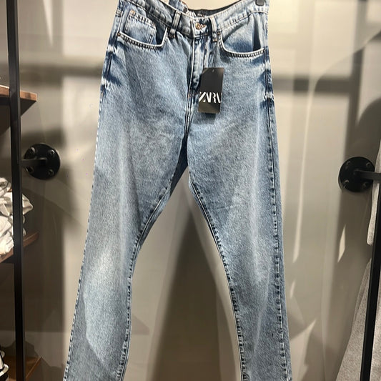 Zara wide leg  jeans “blue”