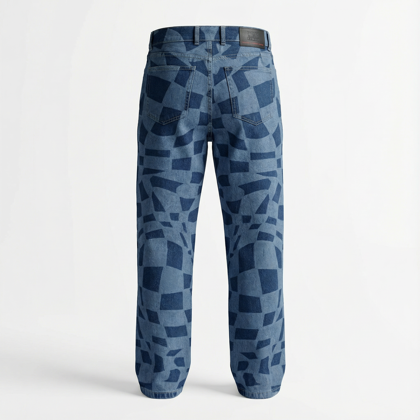CAMP Oversized Patch-Wash Denim