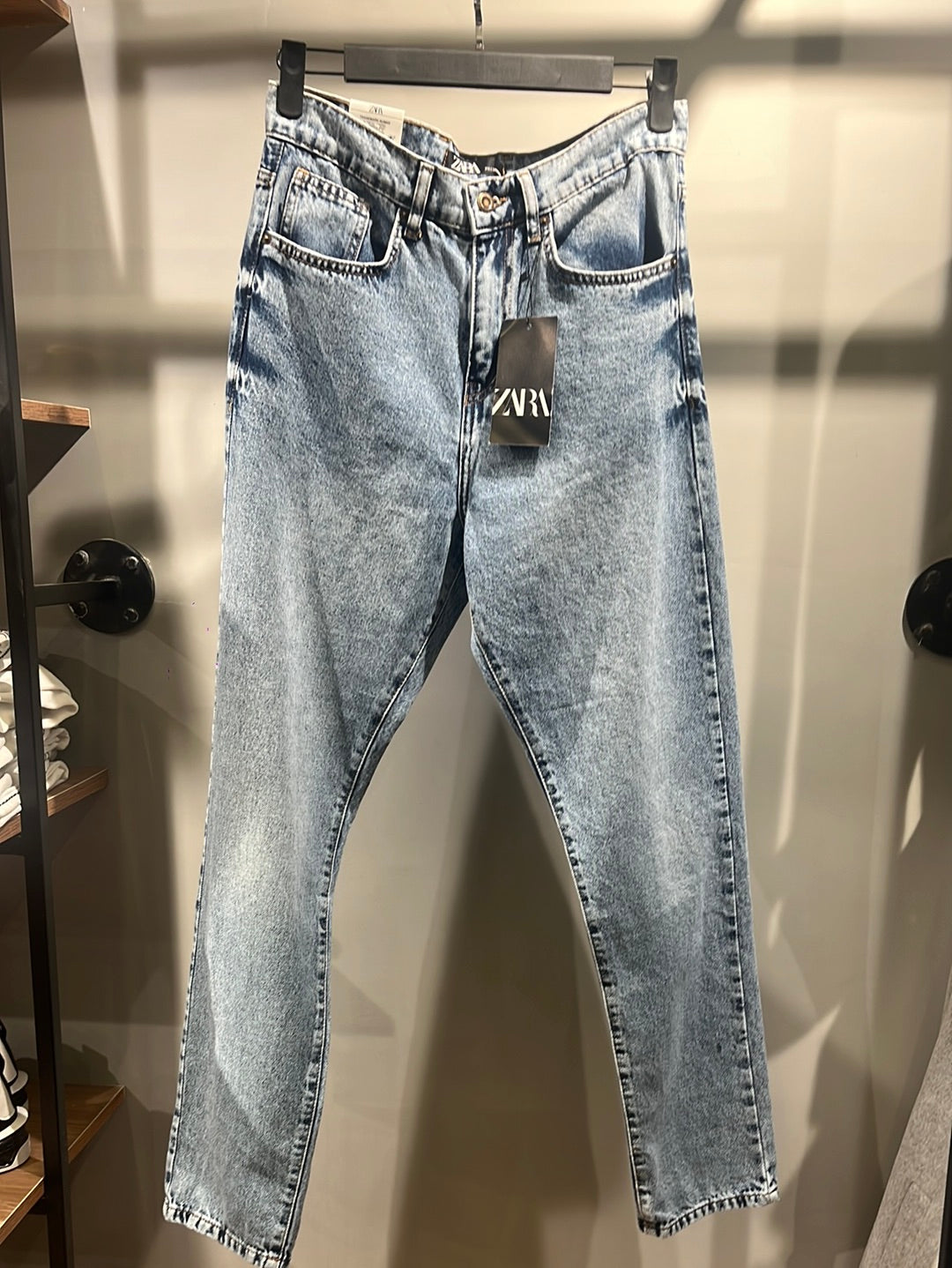 Zara wide leg  jeans “blue”