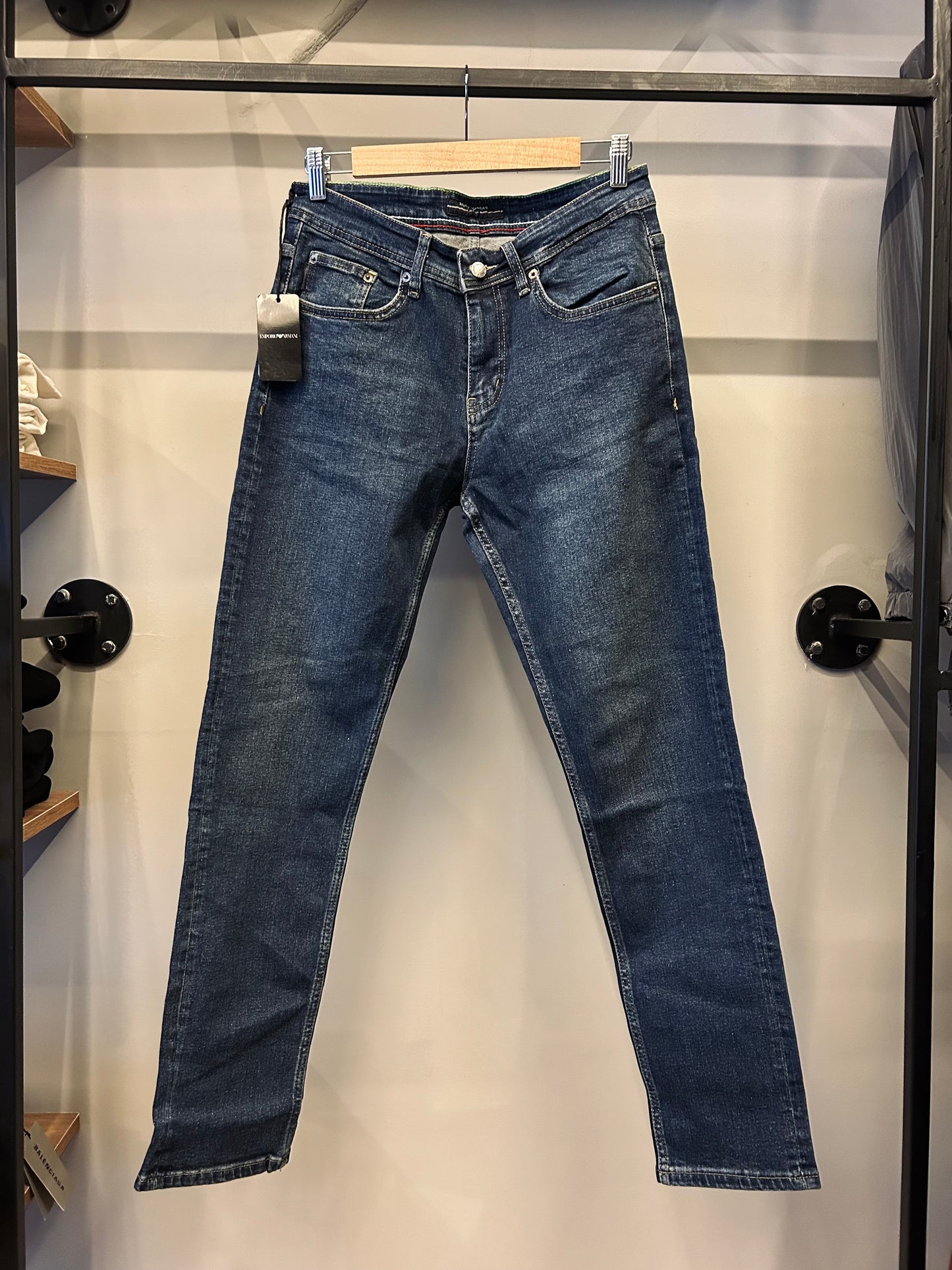 ARMANI EXCHANGE Regular fit jeans in indigo denim