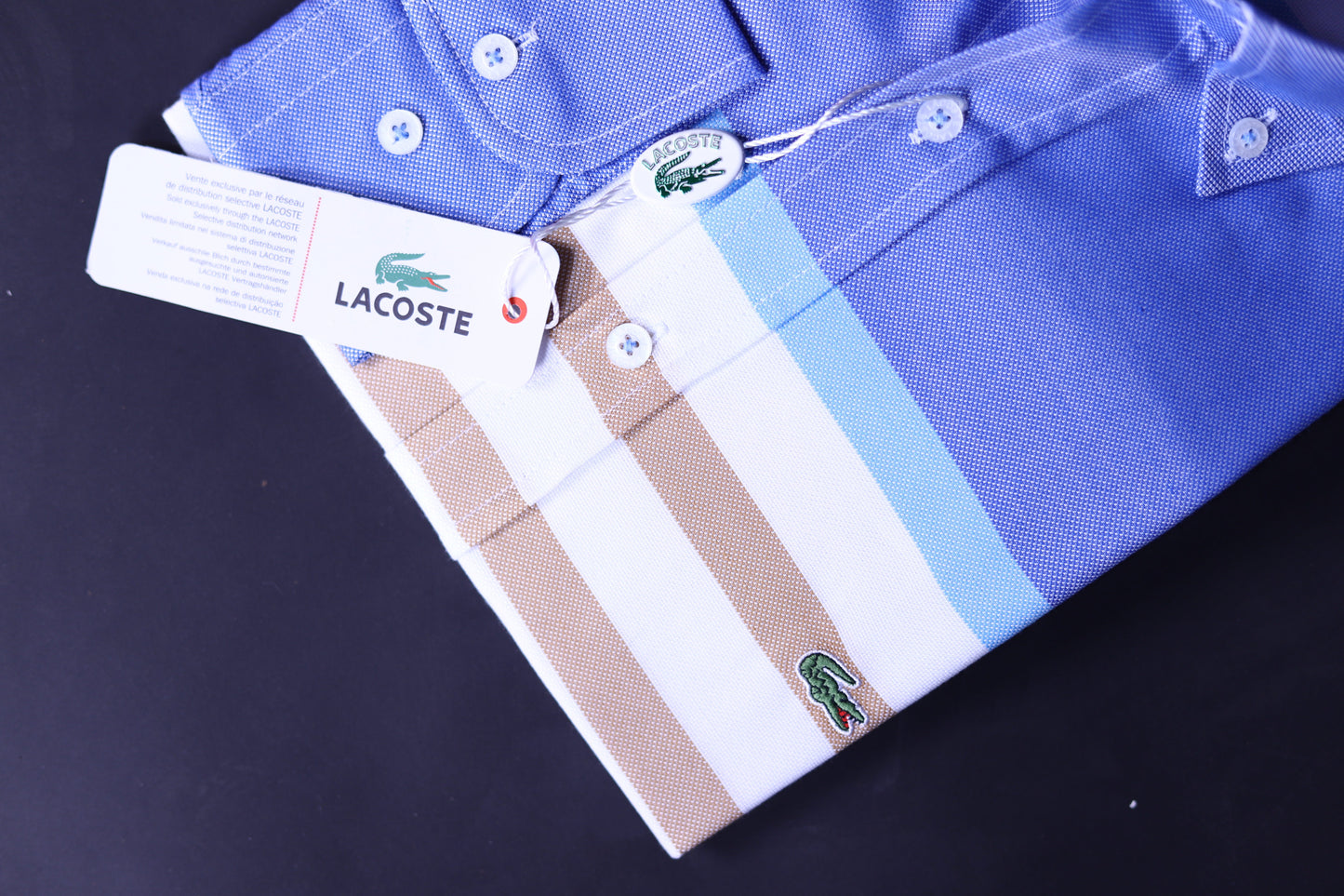 Lacoste 3 Strips ‘Steel Blue ’ STYLE 3