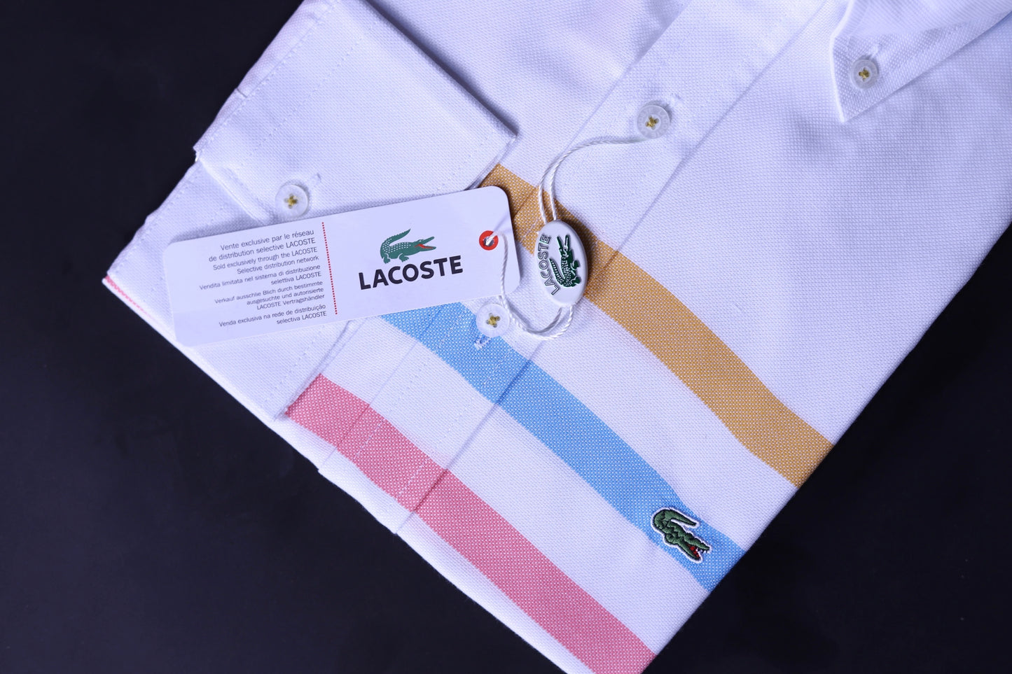 Lacoste 3 Strips ‘White’ STYLE 3