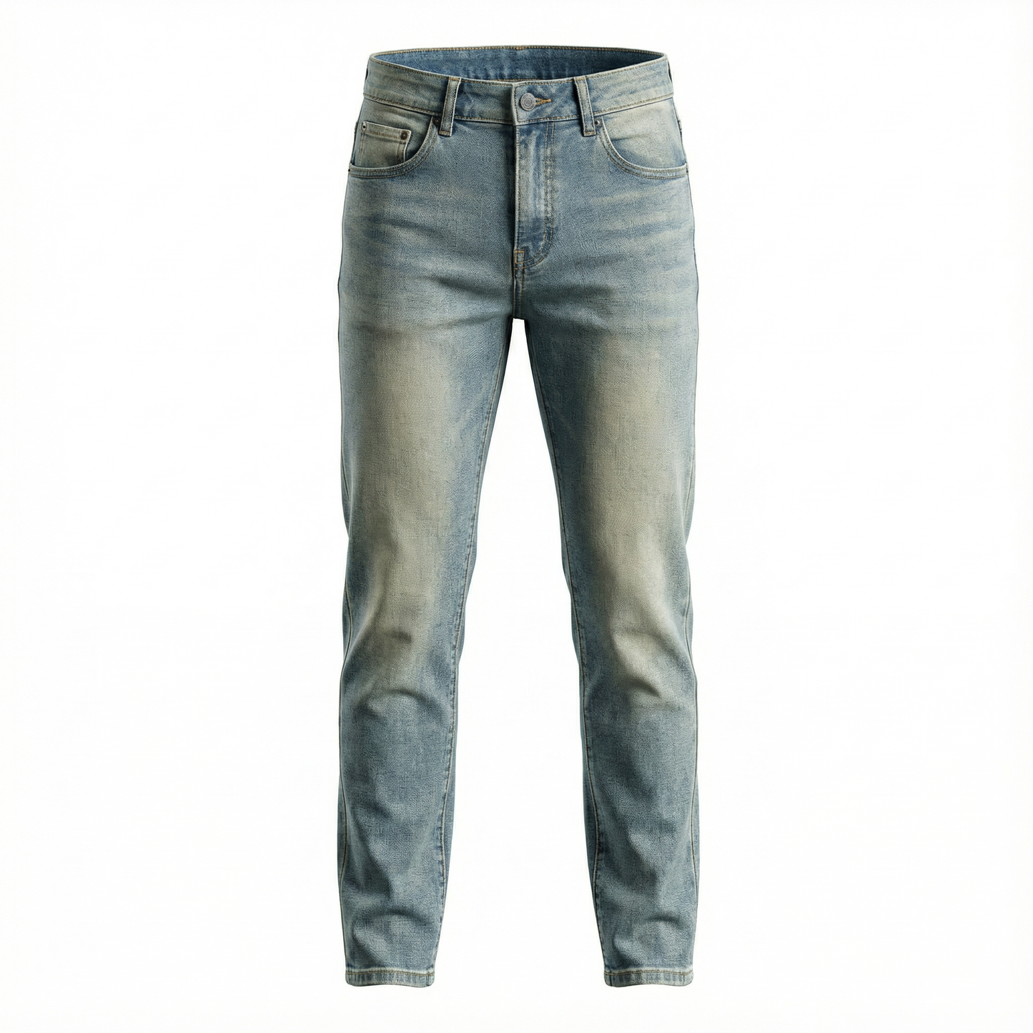 Fendi Monster Eyes Embroidered Denim