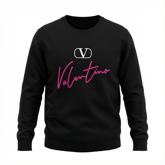 Valentino Classic Logo Tee –black