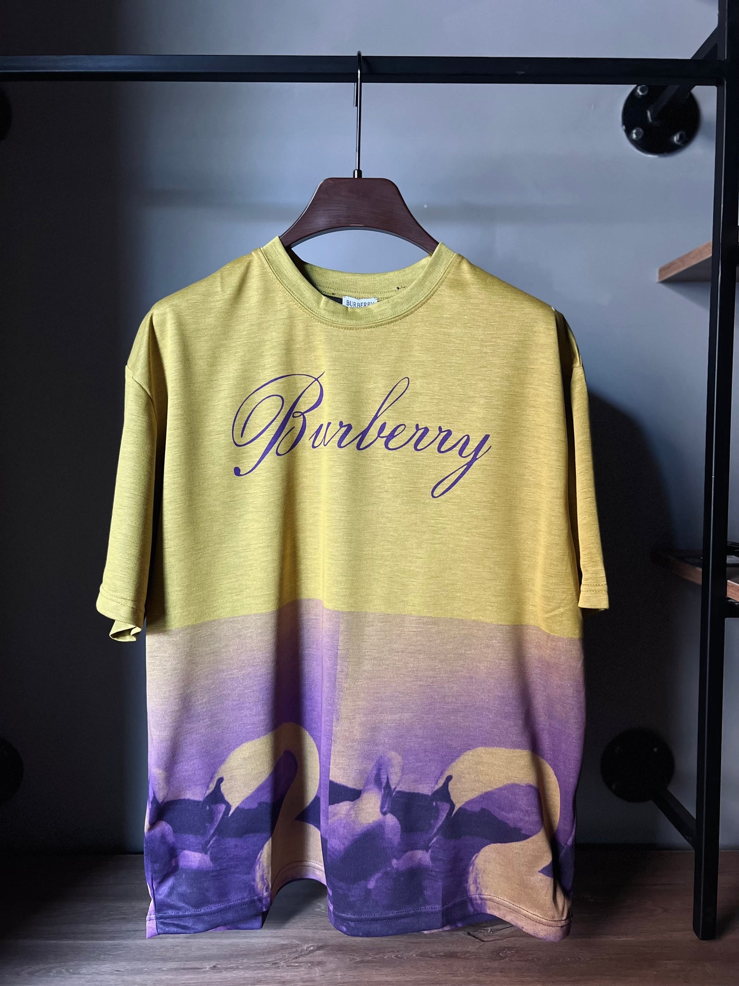 BURBERRY Printed Swans T-Shirt