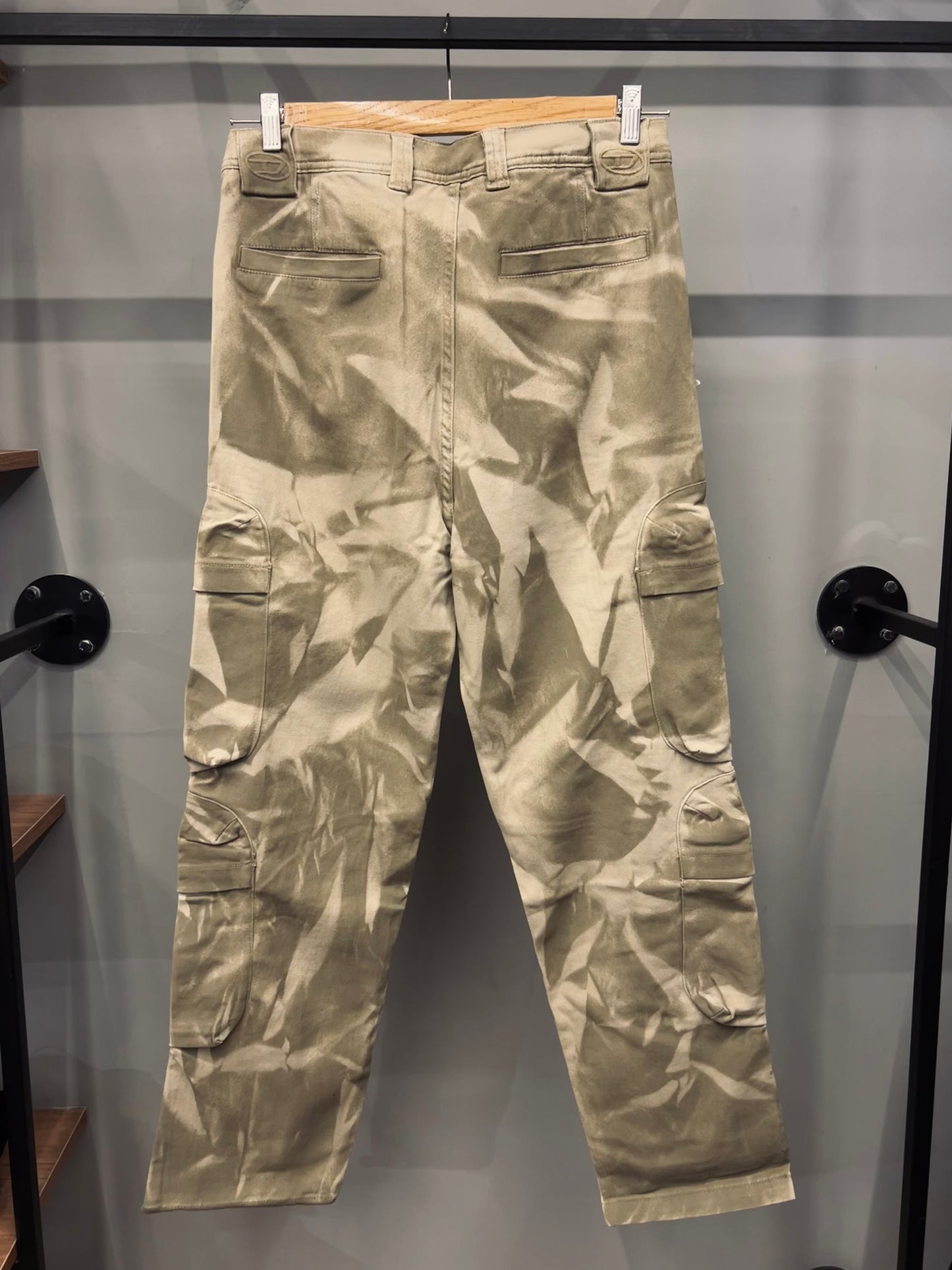 Diesel Cargo Wide Leg Pants