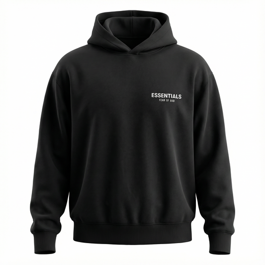Essentials Fear of God Hoodie – Black