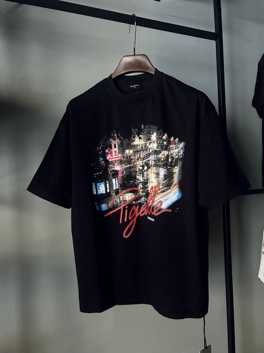 Balenciaga Piagelle Faded Wash T-Shirt