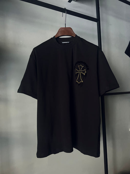 Chrome Hearts Men's Black Tshirt