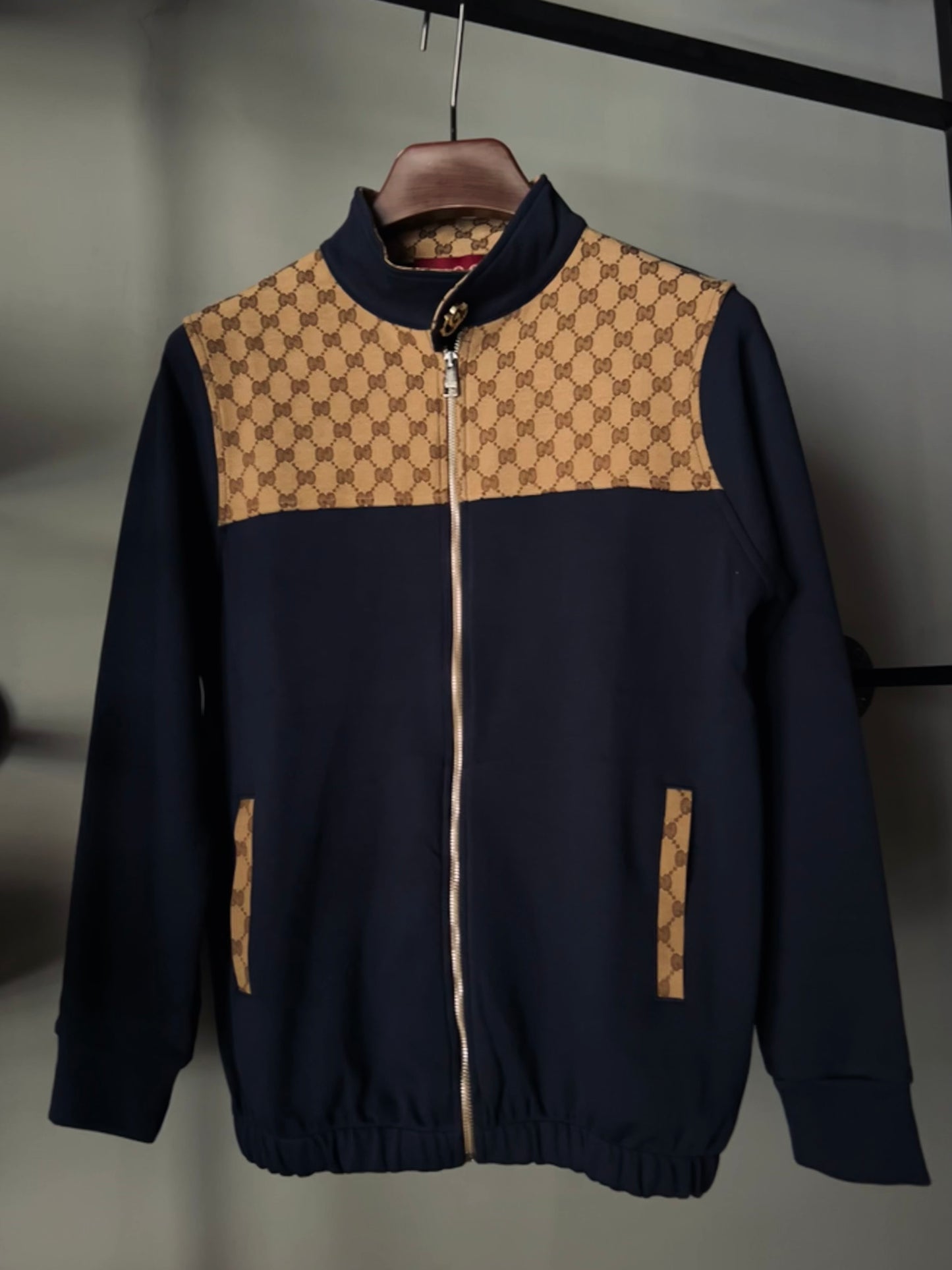 Gucci Double GG Jacket Dark Blue