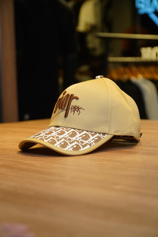 Dior Beige & Brown Iconic Cap