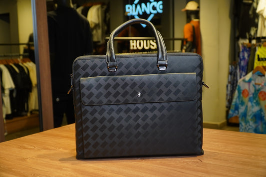 “Montblanc Men’s Leather Briefcase