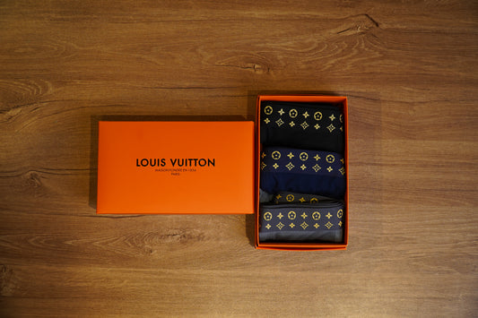Louis Vuitton Gold Print