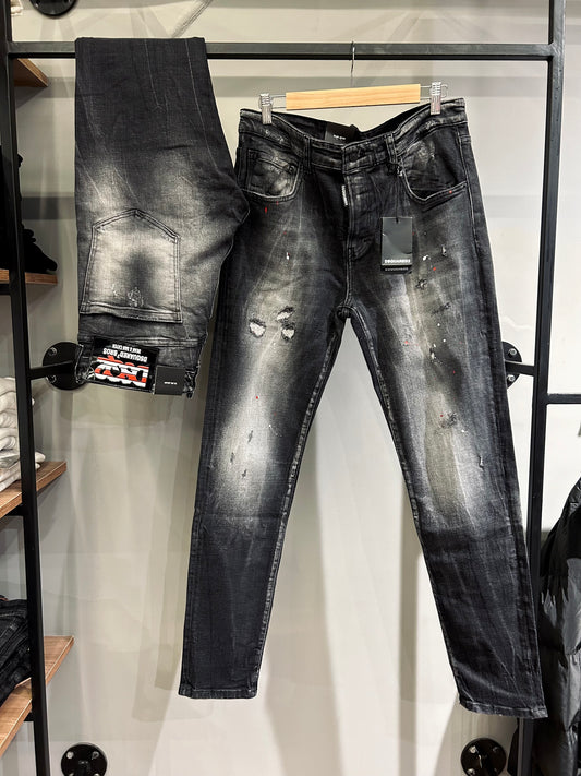 Dsquared2 Skater fit denim jeans Black