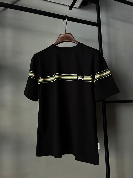 Burberry Striped Cotton T-shirt