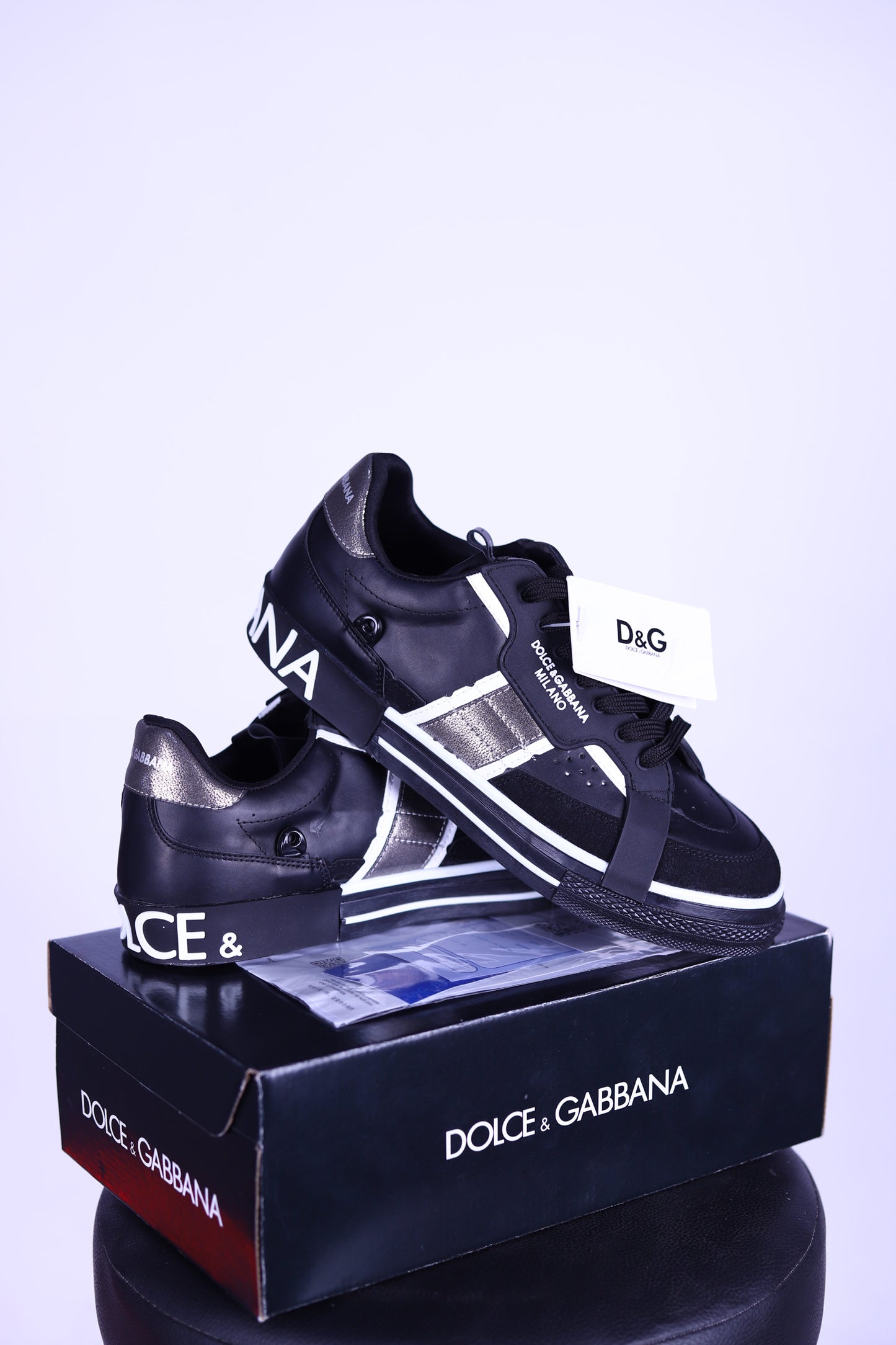 D&G 2.Zero Low-Top 'Black'