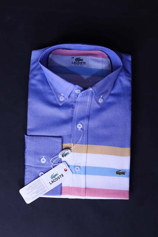 Lacoste 3 Strips 'Steel Blue' STYLE 1