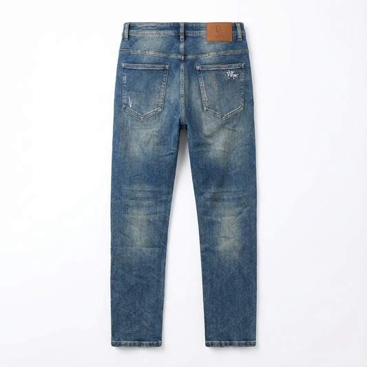 Dior Blue Faded Denim Pants